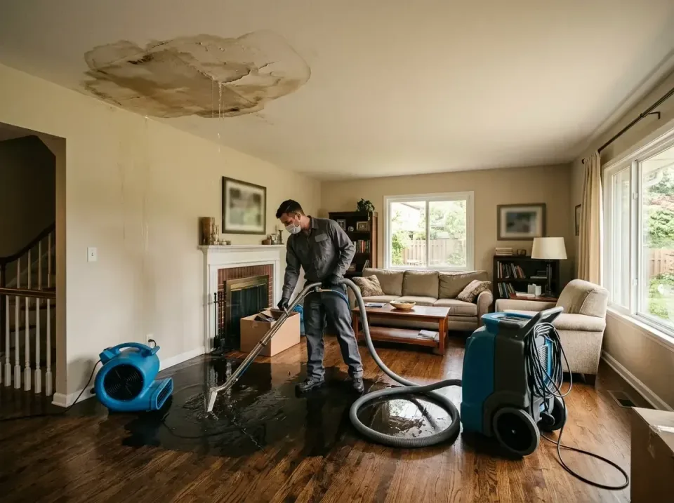 attic-pipe-burst-ceiling-drip-008 — frequently asked questions, Water Damage Restoration & Carpet Care in Clio, MI